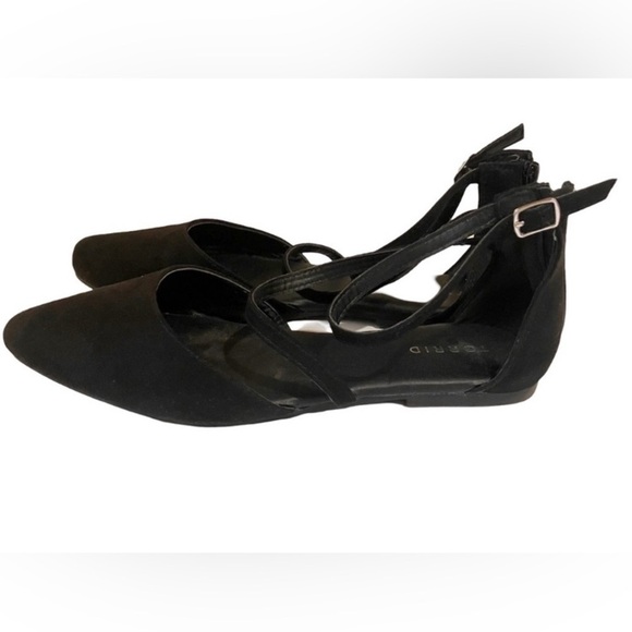 Torrid Black Women's Mary Jane Strappy Flats - Picture 1 of 7